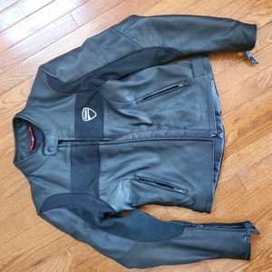 Ducati women's leather jacket - Large